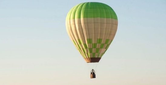 Viví la experiencia de volar en globo aerostático en Buenos Aires